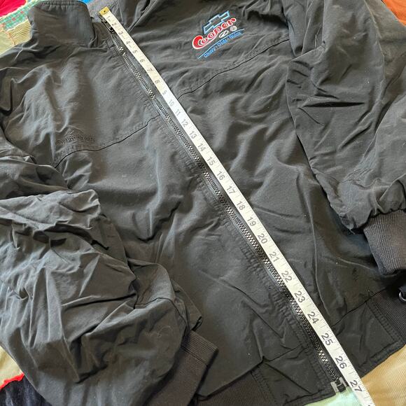 Vintage White Sierra Cooper Chevy•Old•Buicks Lined Workjacket XL - Picture 4 of 6